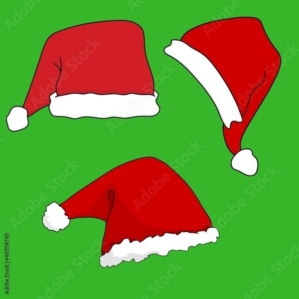 Obraz santa claus hat