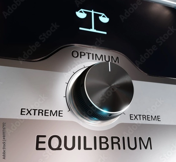Obraz Optimum Equilibrium