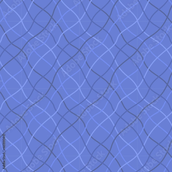 Fototapeta Blue wool lines pattern