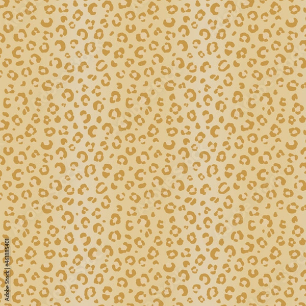 Fototapeta Light brown leopard seamless pattern gradient