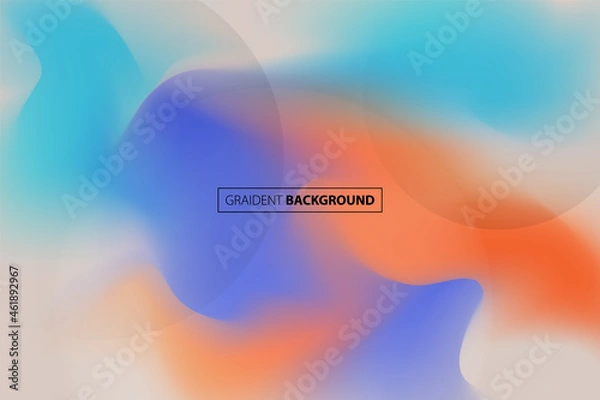 Fototapeta Abstract gradient background. Vector.