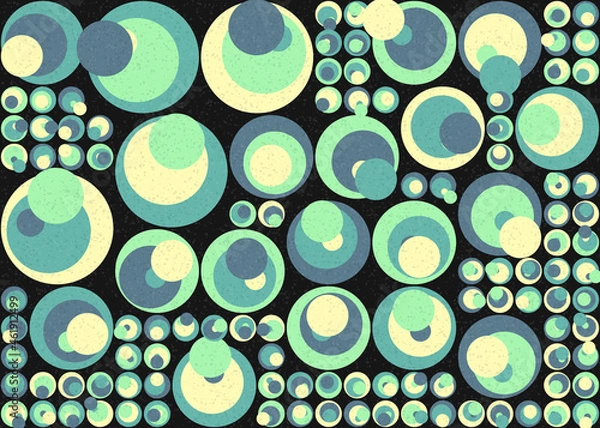 Obraz Abstract Geometric Pattern generative computational art illustration