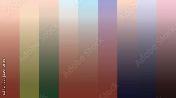Fototapeta Gradients for color picking, illusion of up and down patterns