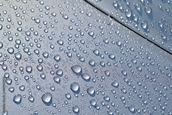 Fototapeta 車上の水滴