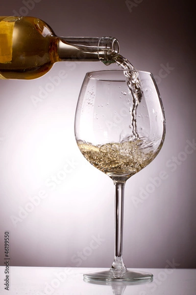 Obraz white wine