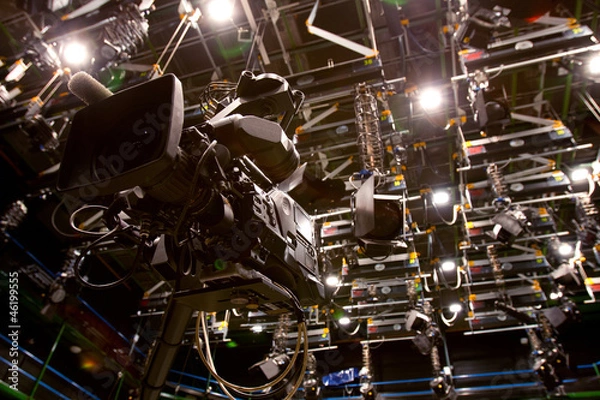 Obraz tv studio
