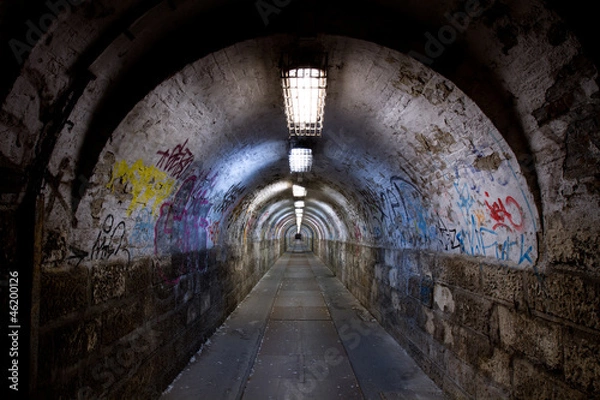 Obraz abandoned tunnel