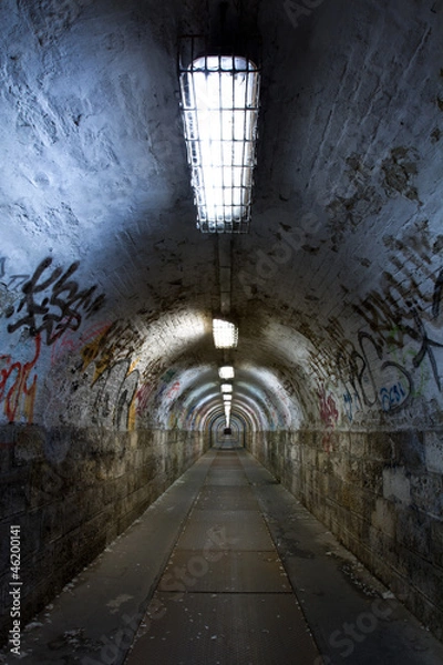 Obraz abandoned tunnel