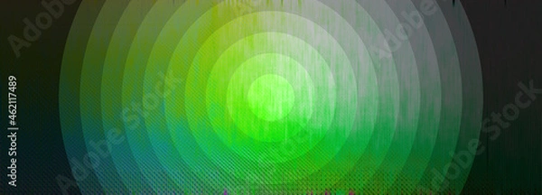 Obraz Abstract concentric circle grunge background image.