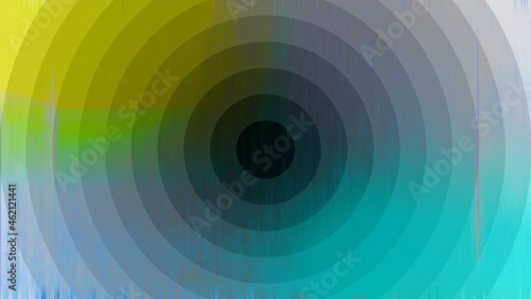 Obraz Abstract concentric circle grunge background image.