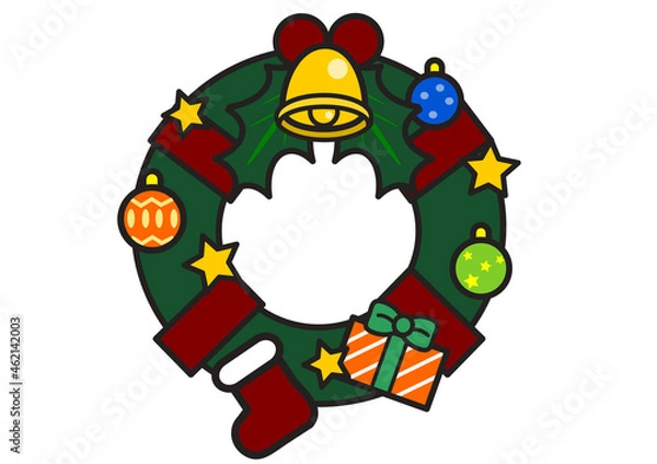 Fototapeta クリスマスリース