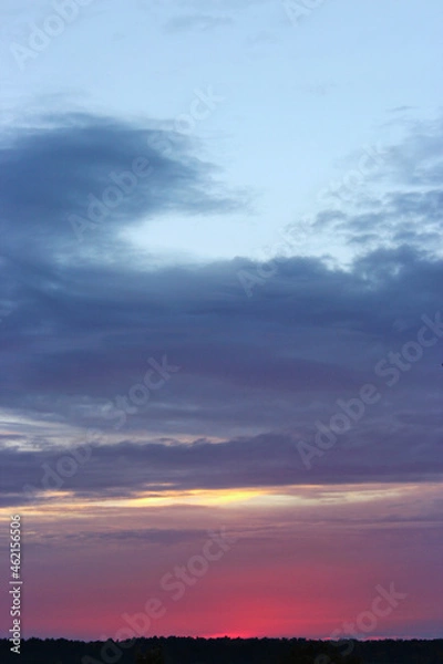 Obraz sunset in the sky