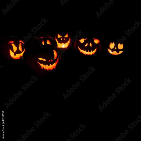 Obraz  Jack-o'-lanterns
