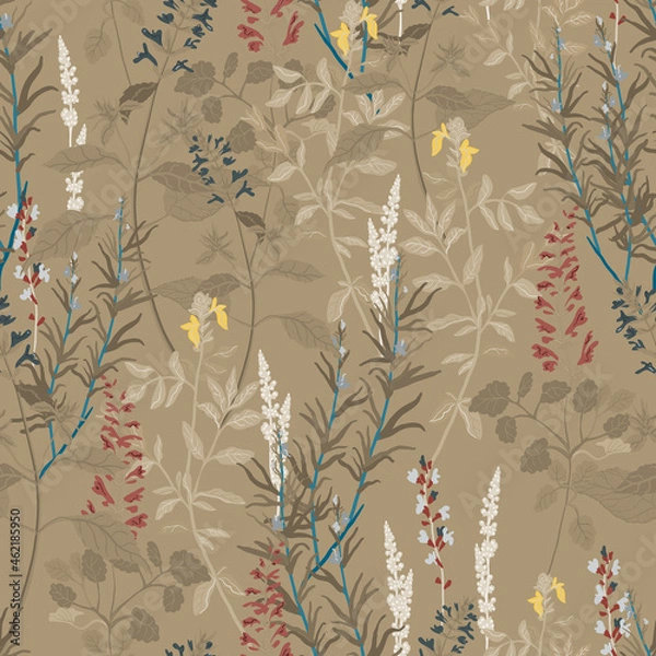 Obraz Floral seamless pattern
