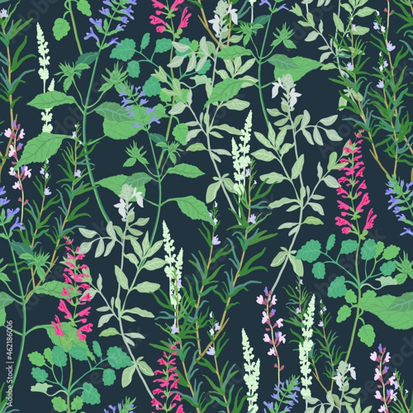 Obraz Floral seamless pattern