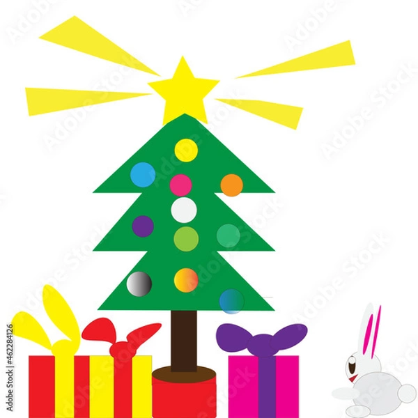 Obraz Christmas tree