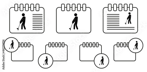 Fototapeta Golf Player icon. Silhouette of an athlete icon. Sportsman element icon. Premium quality graphic design. Signs, outline symbols collection icon for websites, web design on white background