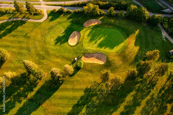 Obraz Aerial View of a Golf Course
