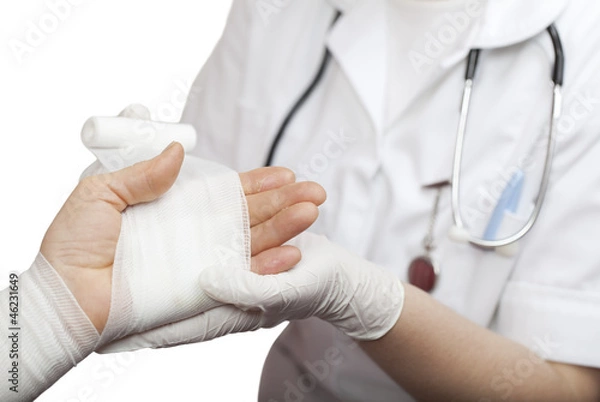 Fototapeta Wound dressing