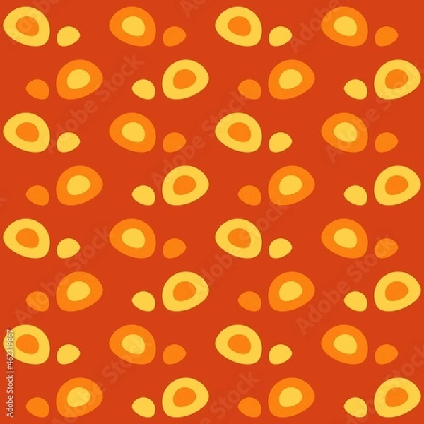 Obraz Rounded abstract seamless pattern - accent for any surfaces.