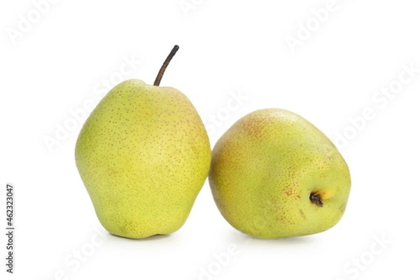 Fototapeta fruit of pear isolated on white background.