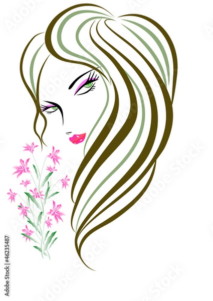 Fototapeta リリー　女性