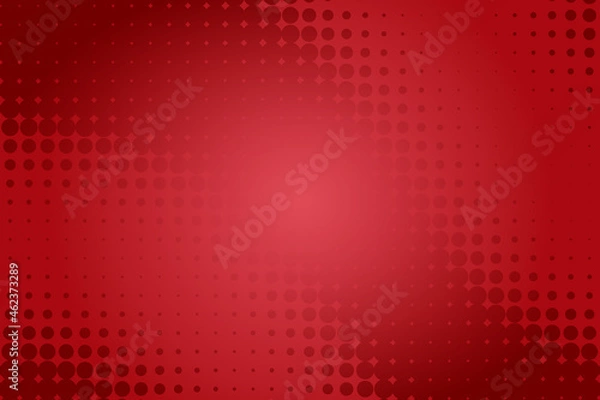 Fototapeta Red Halftone Christmas Background for Web Layout