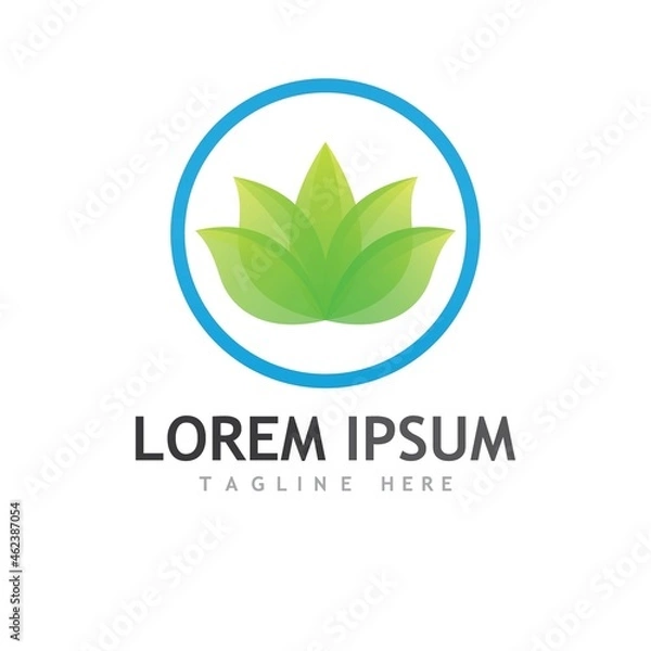 Obraz Beauty Vector lotus icon