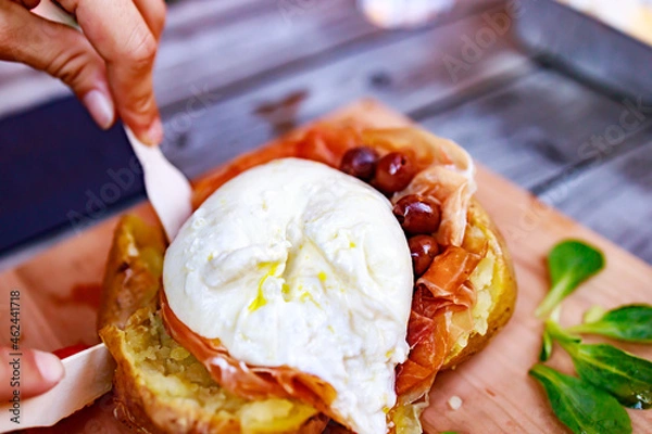 Obraz crudo mozzarella IVV