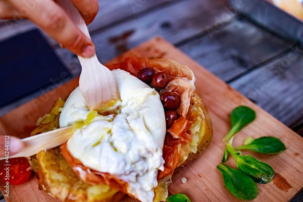 Obraz crudo mozzarella CVI