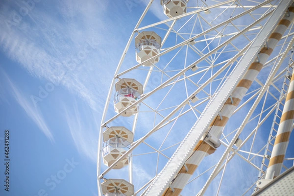 Obraz ferris wheel against sky