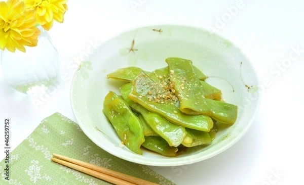 Obraz モロッコインゲンの煮物