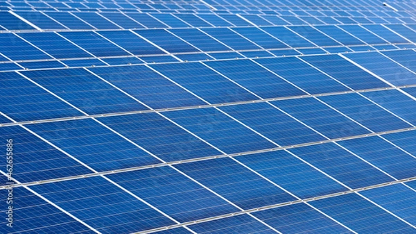 Obraz close up of solar panels