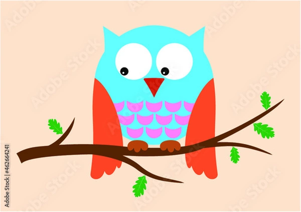 Obraz Cartoon owl