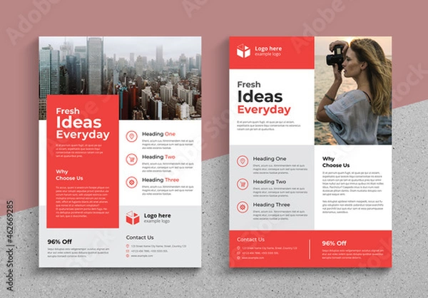 Obraz Creative Flyer Layout