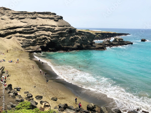 Fototapeta Green Beach