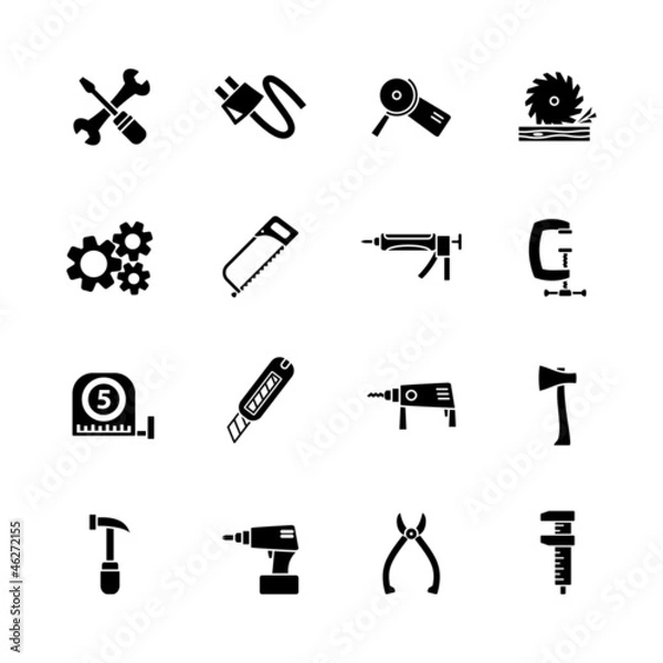 Obraz computer icon set