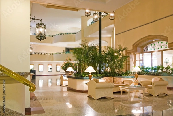 Obraz Lobby hotelowe i centrum konferencyjne
