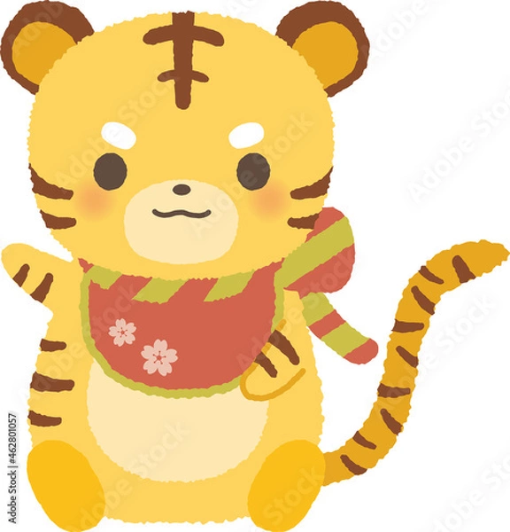 Fototapeta 寅年　正月　年賀