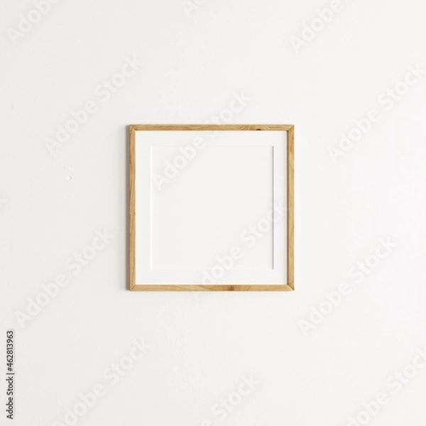 Obraz Boho Frame Mockup - Boho empty white frame