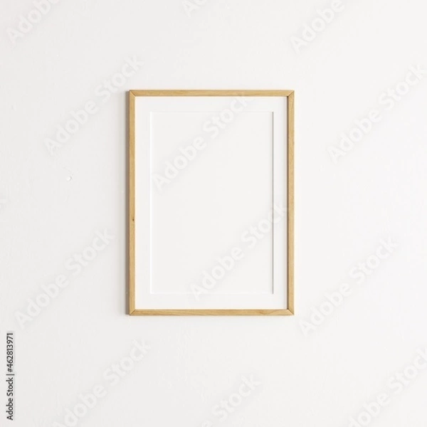 Obraz Boho Frame Mockup - Boho empty white frame