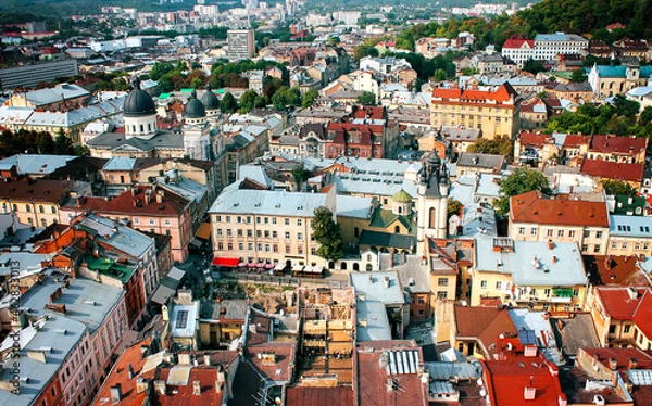 Obraz view of the city