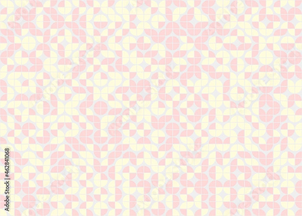 Obraz Abstract Geometric Pattern generative computational art illustration