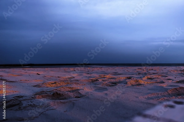 Obraz clouds over the sea