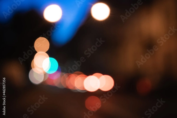 Obraz lights of a city