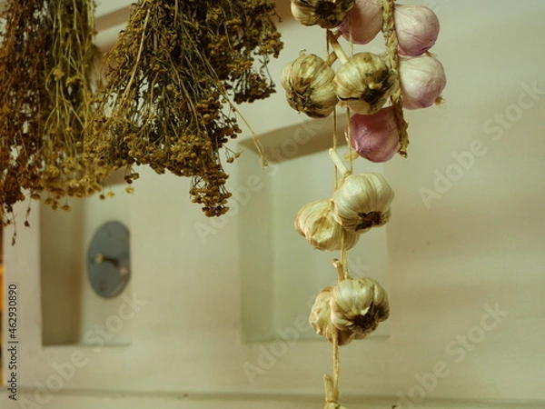 Obraz Garlic herb decoration