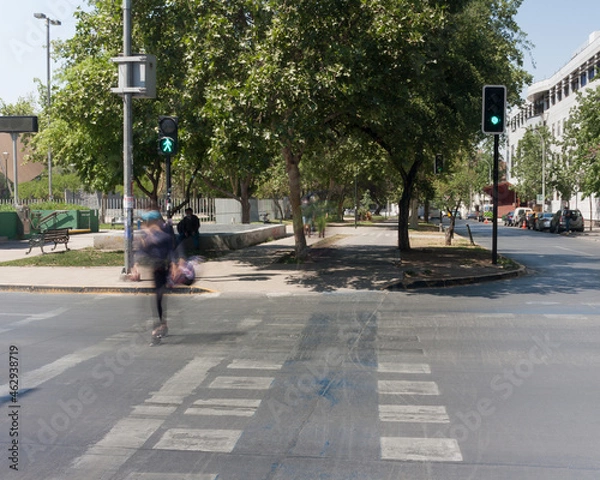 Obraz walking in the city