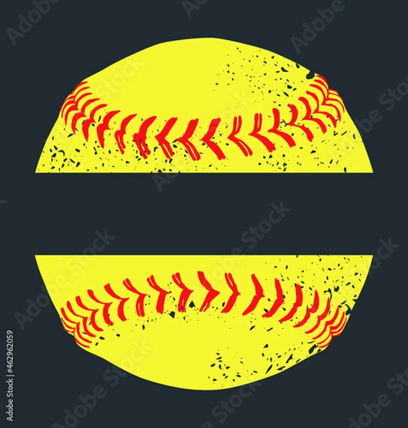 Fototapeta Baseball team name sign