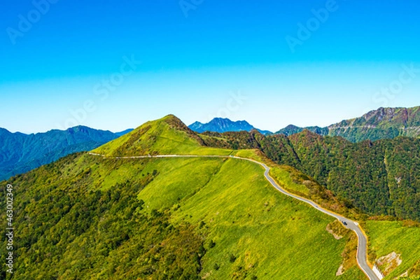 Obraz UFOライン（瓶ヶ森林道・雄峰ライン）