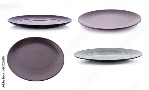 Obraz plate isolated on a white background